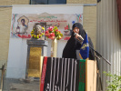مراسم هفته دفاع مقدس در کنار سردیس دانشجوی شهید سید مصطفی موسوی برگزار شد