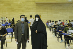 بازدید دکتر داداندیش، رئیس واحد تهران غرب از روند برگزاری کنکور+گزارش تصویری