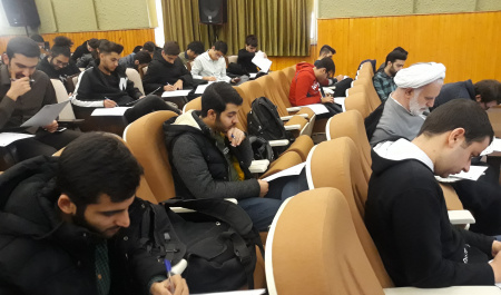 بیست و پنجمین دوره مسابقات سراسری قرآن و عترت (بخش کتبی) در دانشگاه آزاد اسلامی واحد تهران غرب برگزار شد