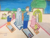 مسابقه نقاشی فرزندان اساتید و کارکنان با موضوع نماز  - ۲۳ شهریور ۹۹
