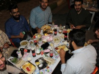 افطاری بسیج دانشجویی دانشگاه آزاد تهران غرب اردیبهشت ۹۸