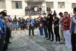 برگزاری مراسم عزاداری اربعین حسینی در ساختمان علوم پایه و عمومی واحد