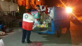 گزارش تصویری از ارسال  اولین مرحله کمکهای مردمی به زلزله زدگان استانهای غربی از سوی  دانشجویان واحد تهران غرب