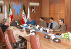 برگزاری اولین جلسه کمیته تخصصی عمرانی دانشگاه آزاد اسلامی استان تهران  در واحد تهران غرب