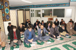 برگزاری مراسم سوگواری و دعای زیارت عاشورا به مناسبت ایام شهادت حضرت فاطمه (س)  در دانشگاه آزاد اسلامی واحد تهران غرب