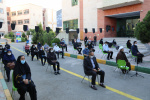 مراسم پرفیض زیارت عاشورا در  دانشگاه آزاد اسلامی واحد تهران غرب برگزار شد