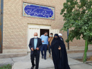 بازدید دکتر داداندیش از محل برگزاری اردوی جهادی دانشجویان بسیجی واحد تهران غرب